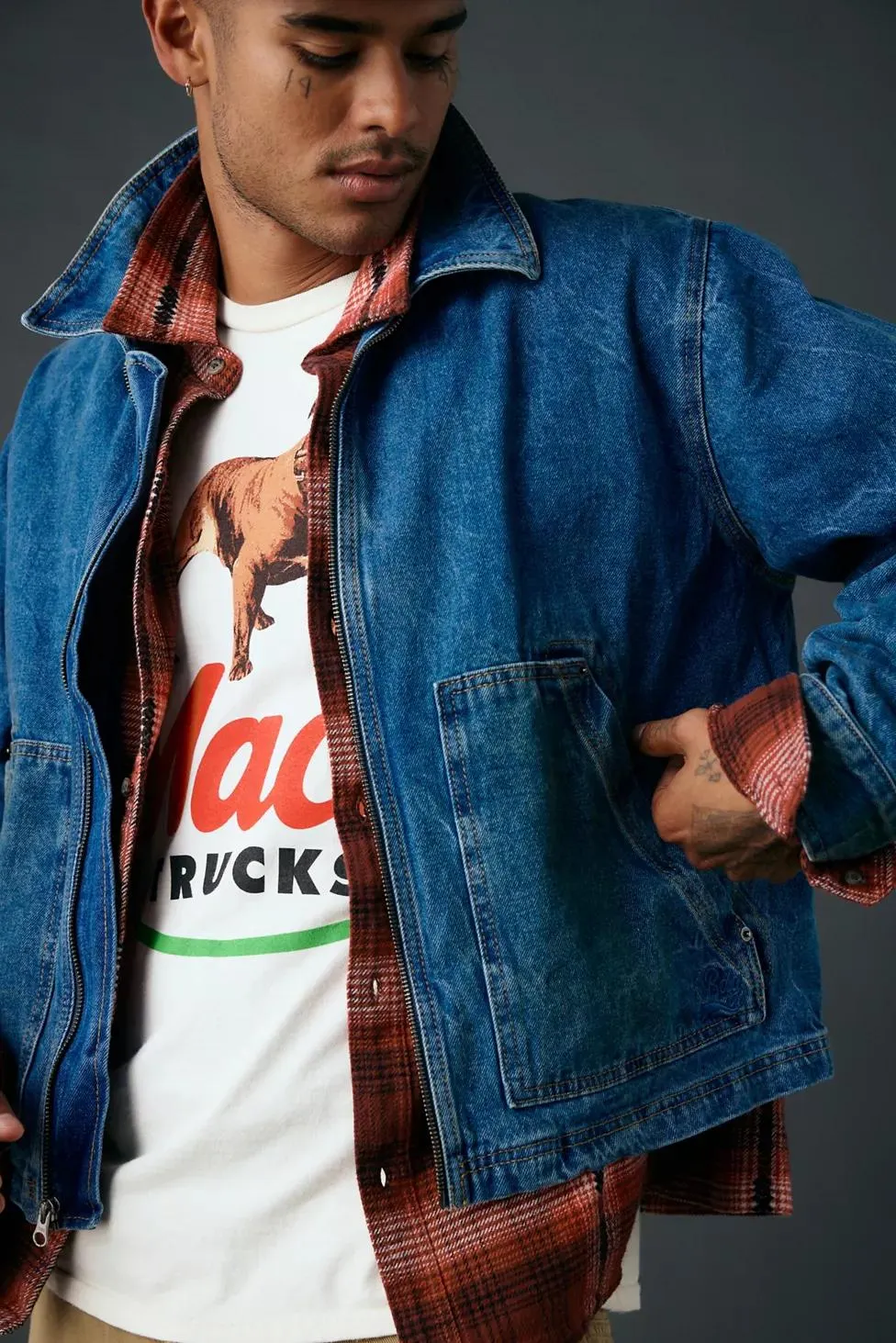 BDG Kasper Denim Work Jacket