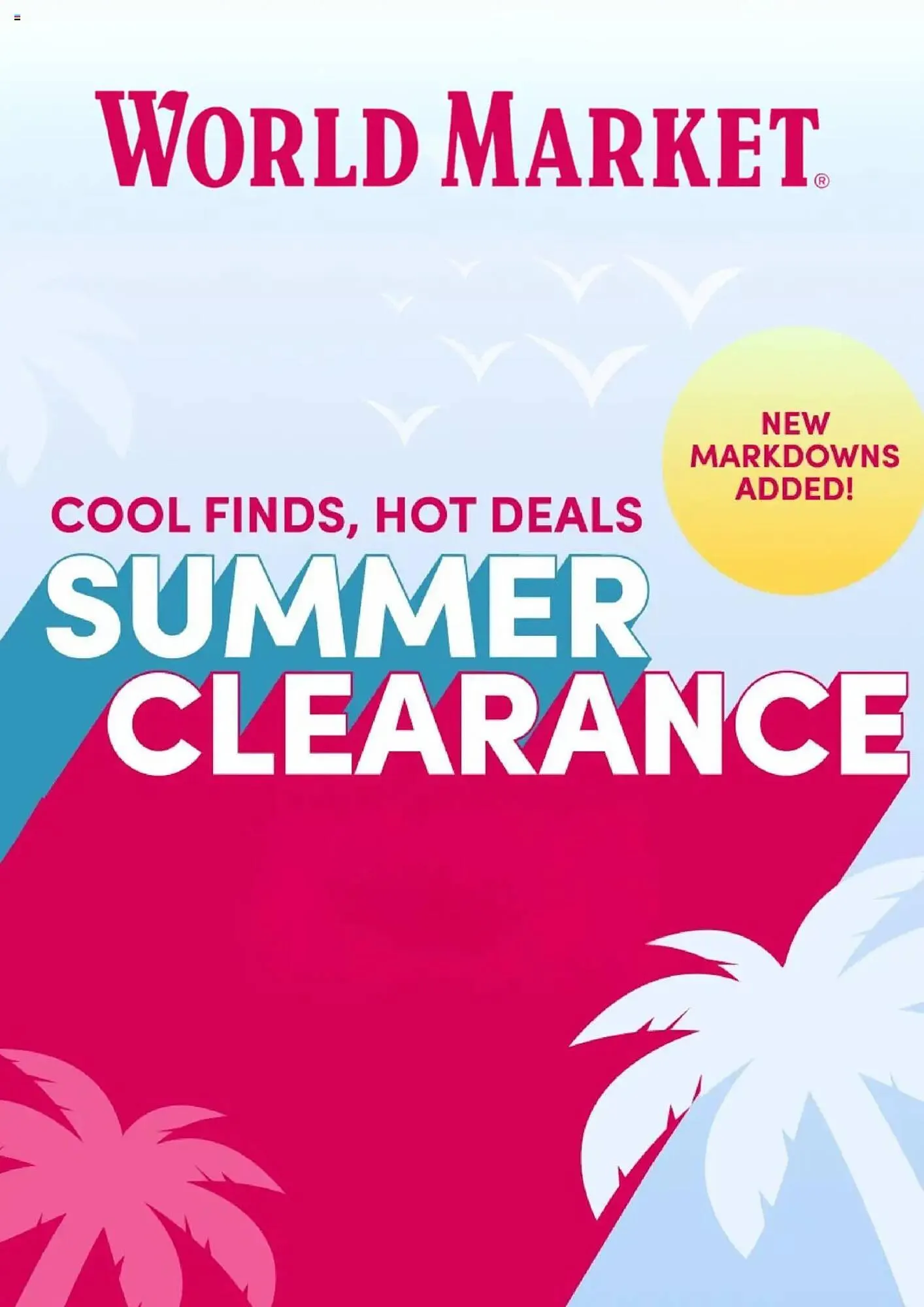 World Market Weekly Ad - 1