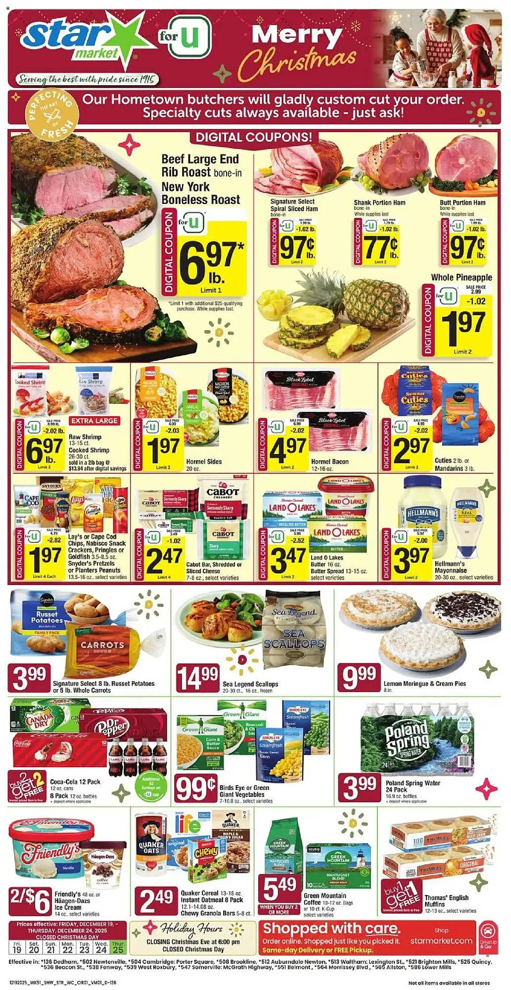 Weekly ad Star Market weekly ad from December 19 to December 25 2025 - Page 1