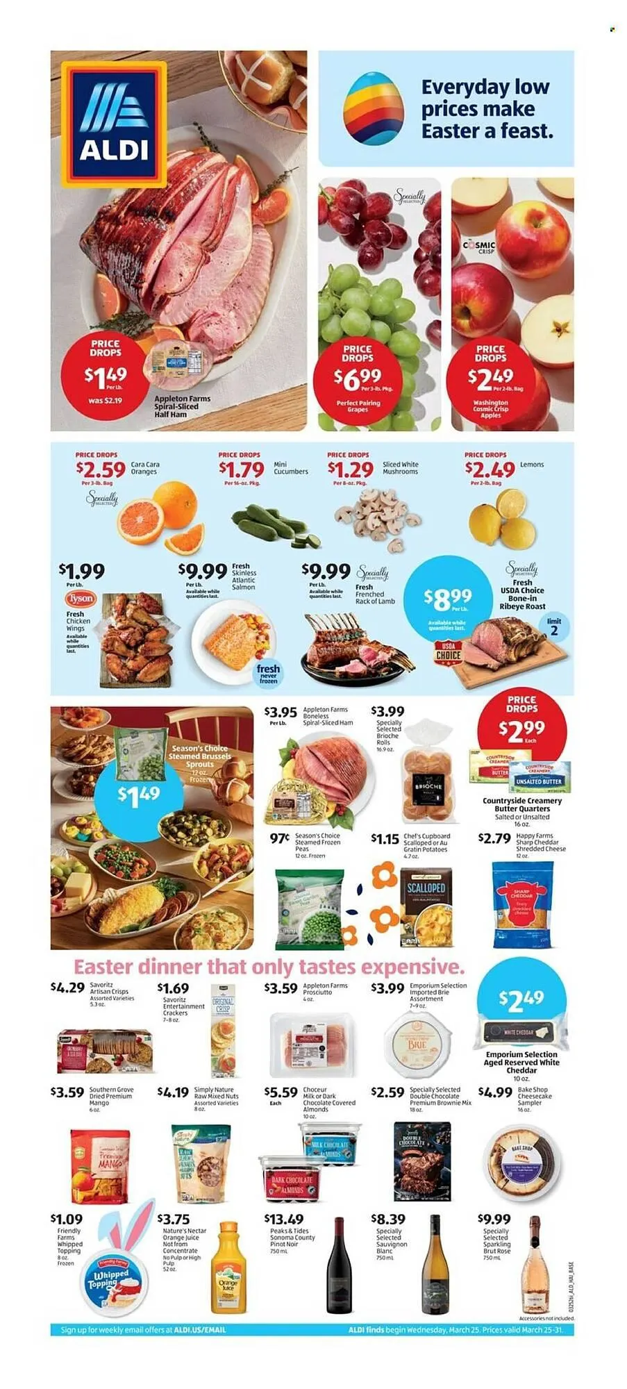 Weekly ad Aldi weekly ad from March 25 to March 31 2026 - Page 1