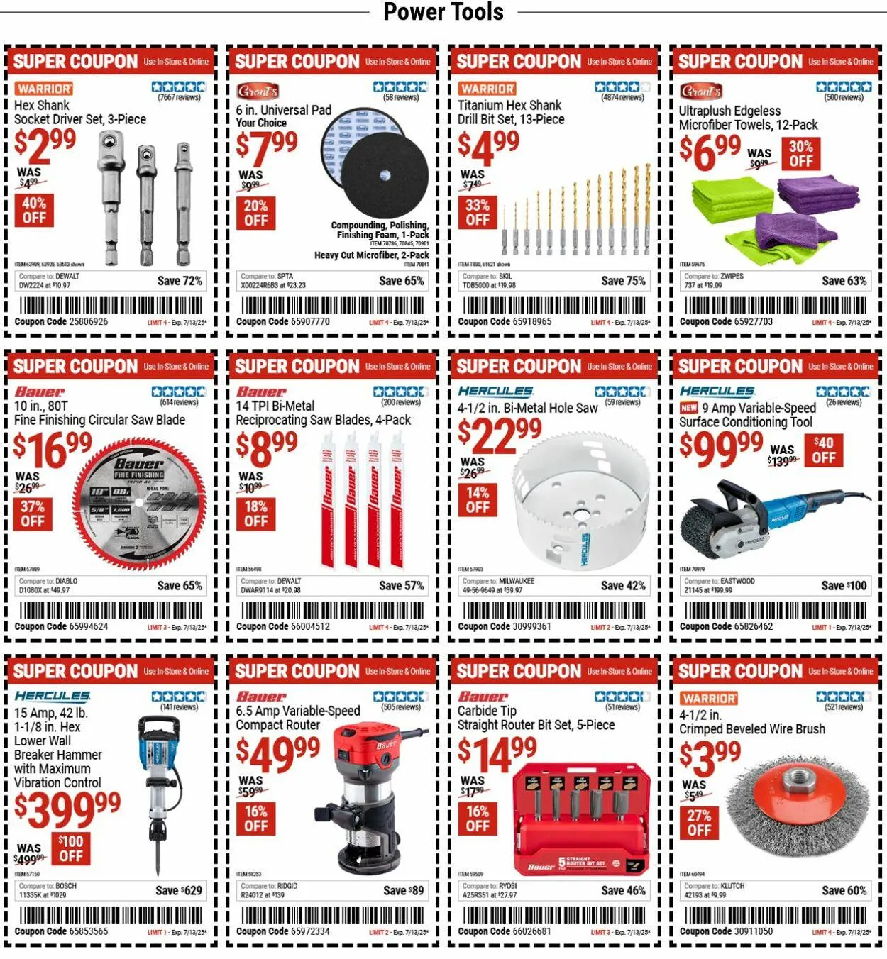 Catálogo de Harbor Freight Current weekly ad 30 de junio al 9 de julio 2025 - Página 8