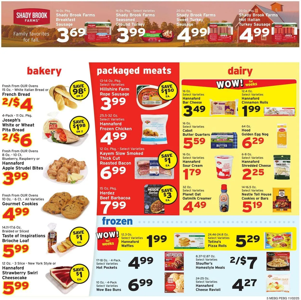 Weekly ad Hannaford Current weekly ad from November 2 to November 8 2025 - Page 5