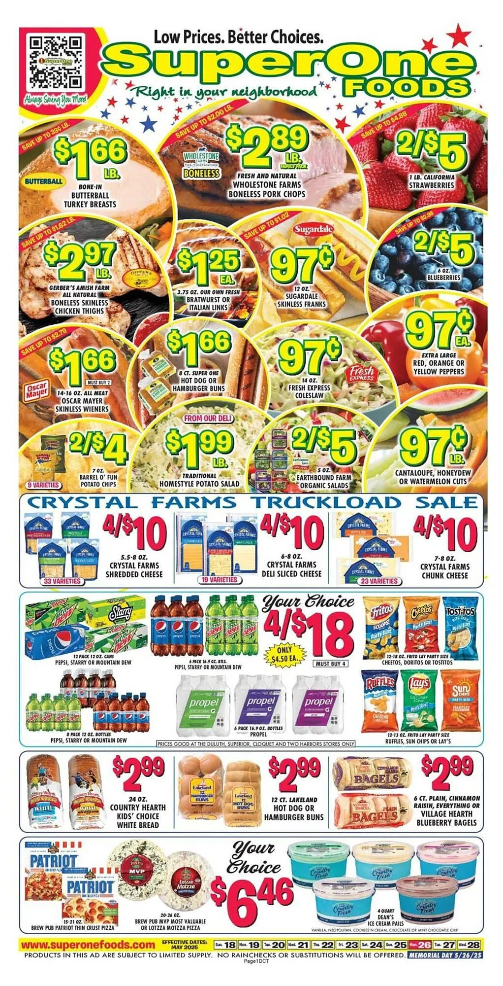 Miners County Market Weekly Ad - 1