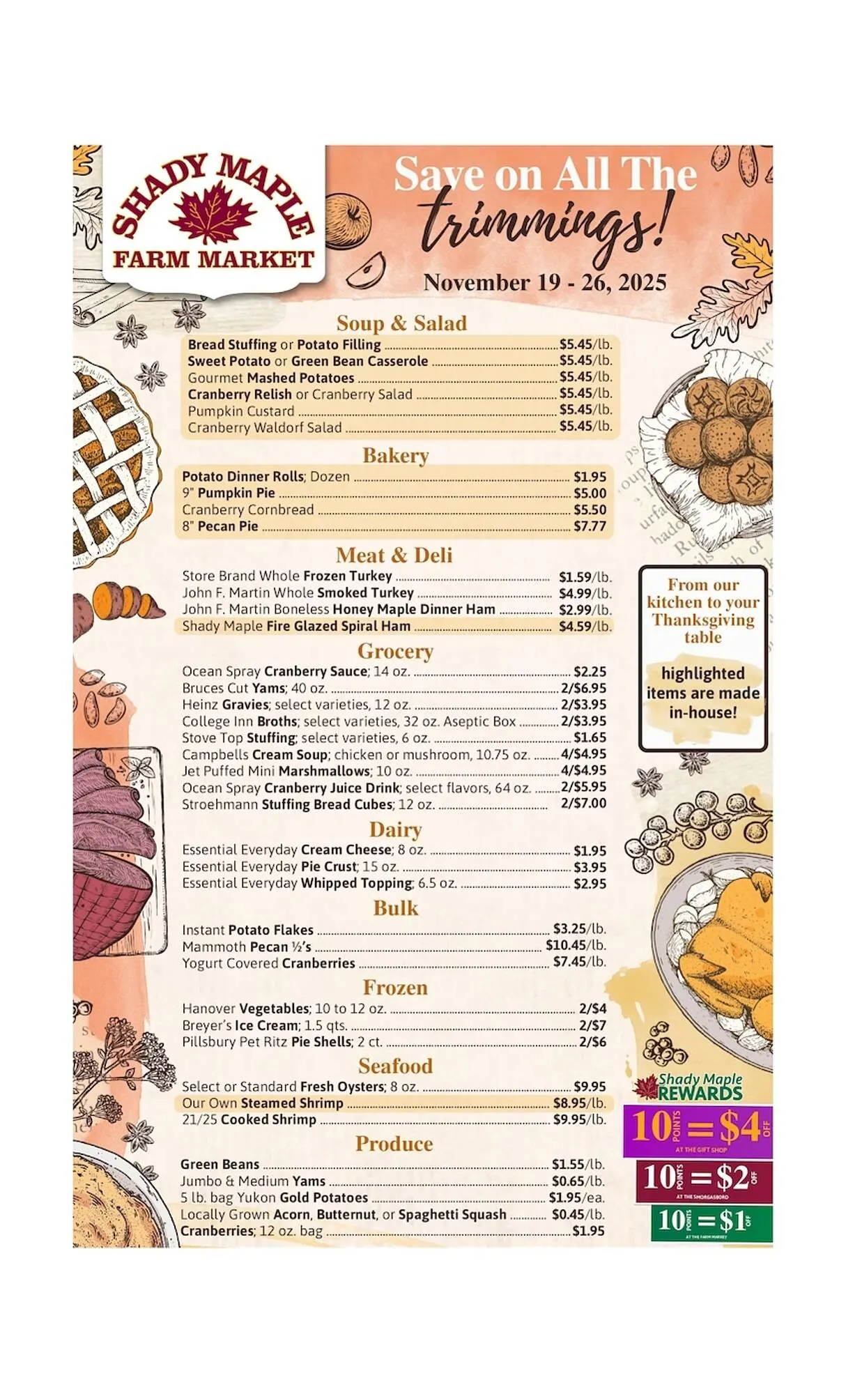 Shady Maple Farm Market weekly ad - 1
