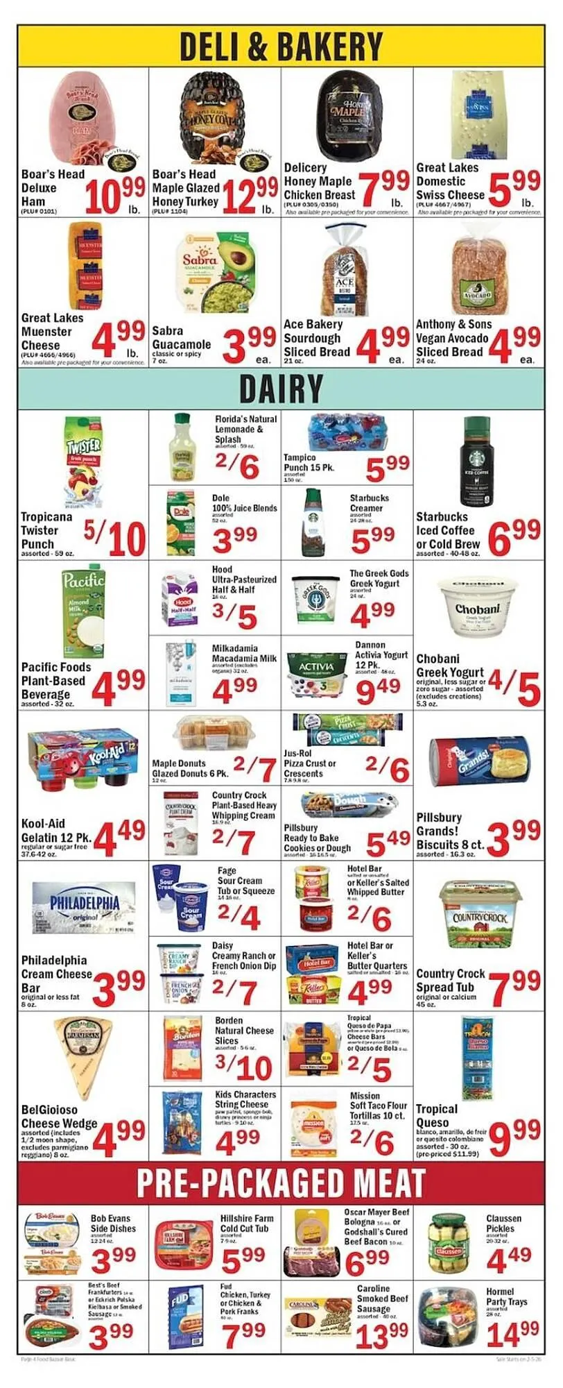 Weekly ad Food Bazaar circular from February 5 to February 11 2026 - Page 4