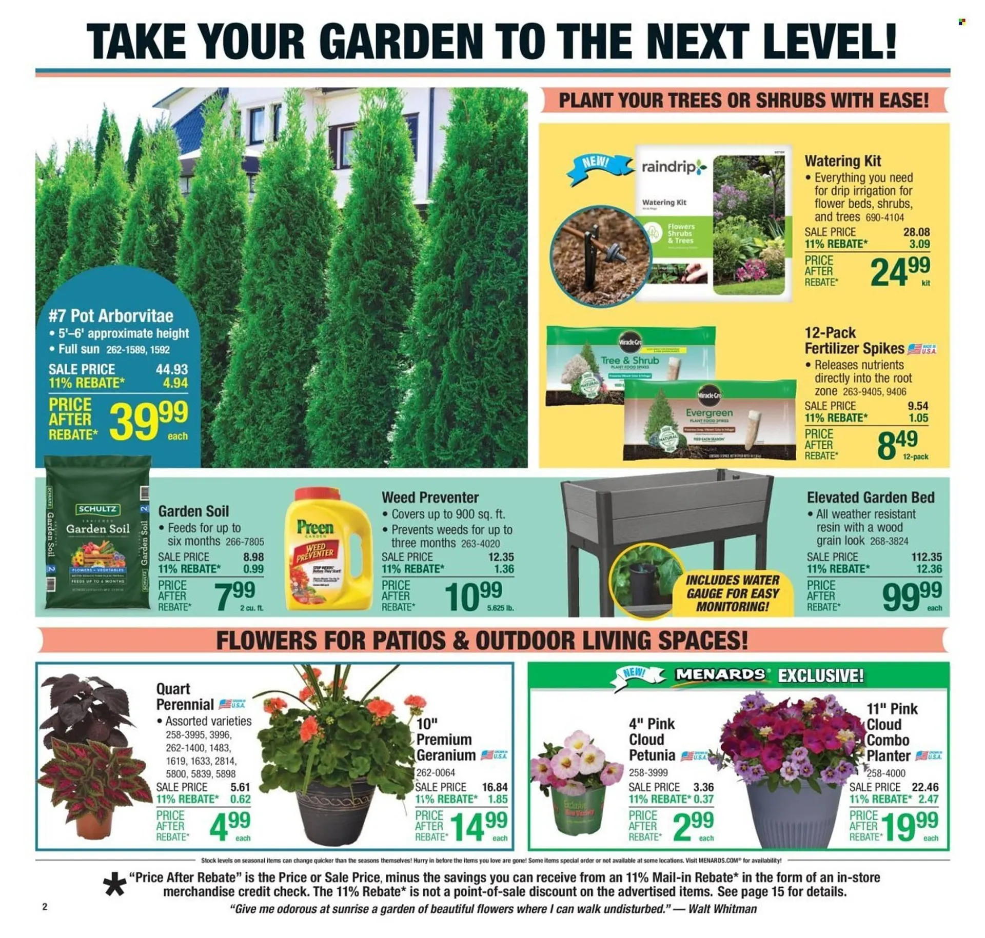 Weekly ad Menards Weekly Ad from April 17 to April 27 2025 - Page 4