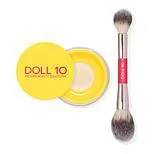 Doll 10 Doll Skin Yellow Power Brightening Treatment Powder w/Brush