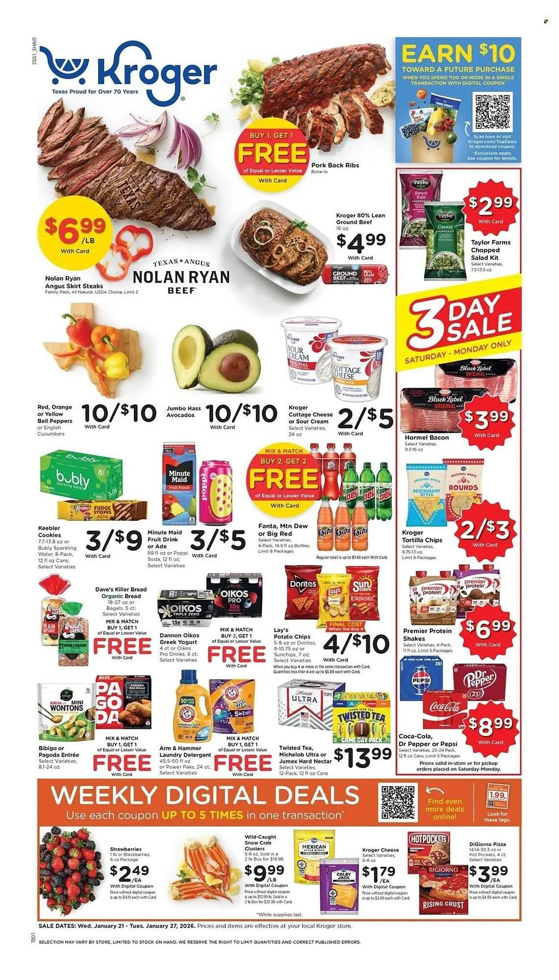 Weekly ad Kroger weekly ad from January 21 to January 27 2026 - Page 1
