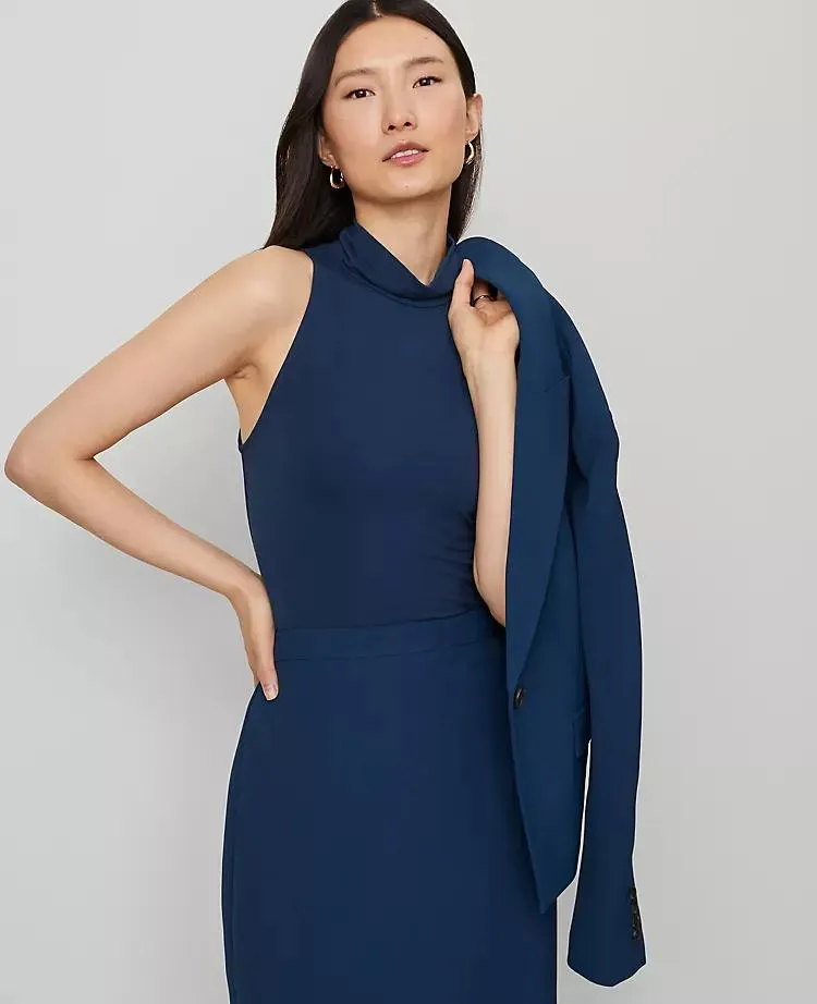 Mock Neck Top