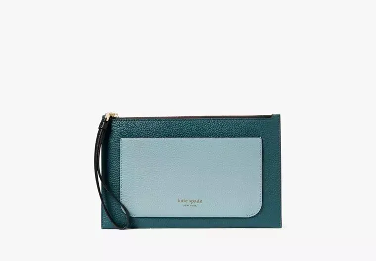 Ava Colorblocked Wristlet