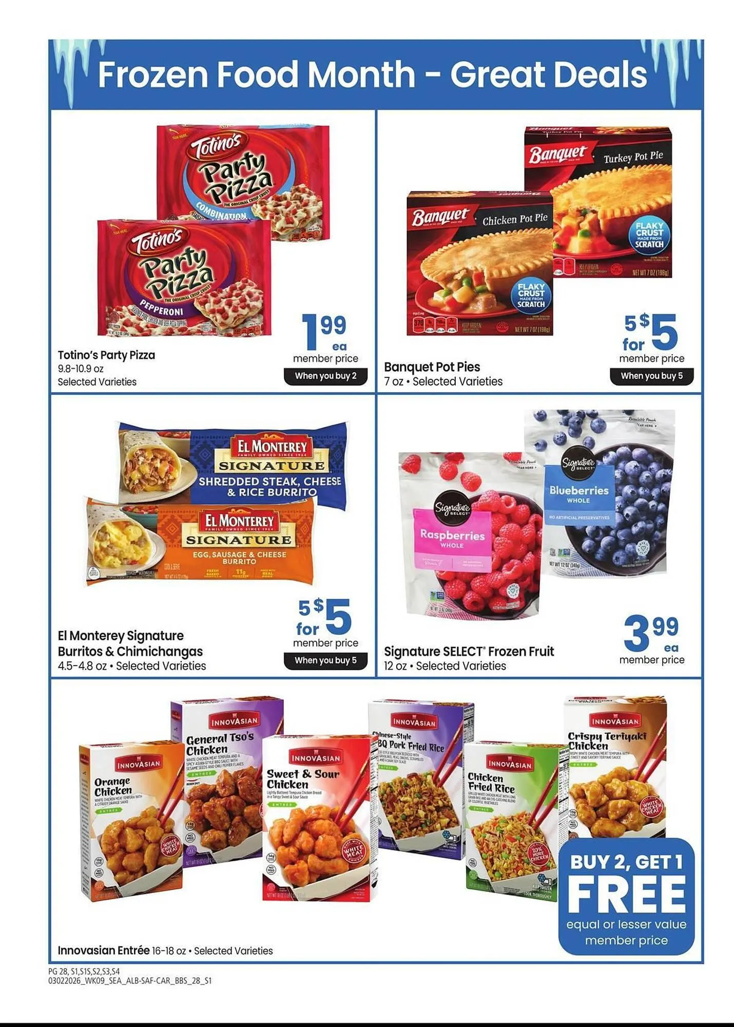 Weekly ad Safeway weekly ad from March 2 to March 22 2026 - Page 28
