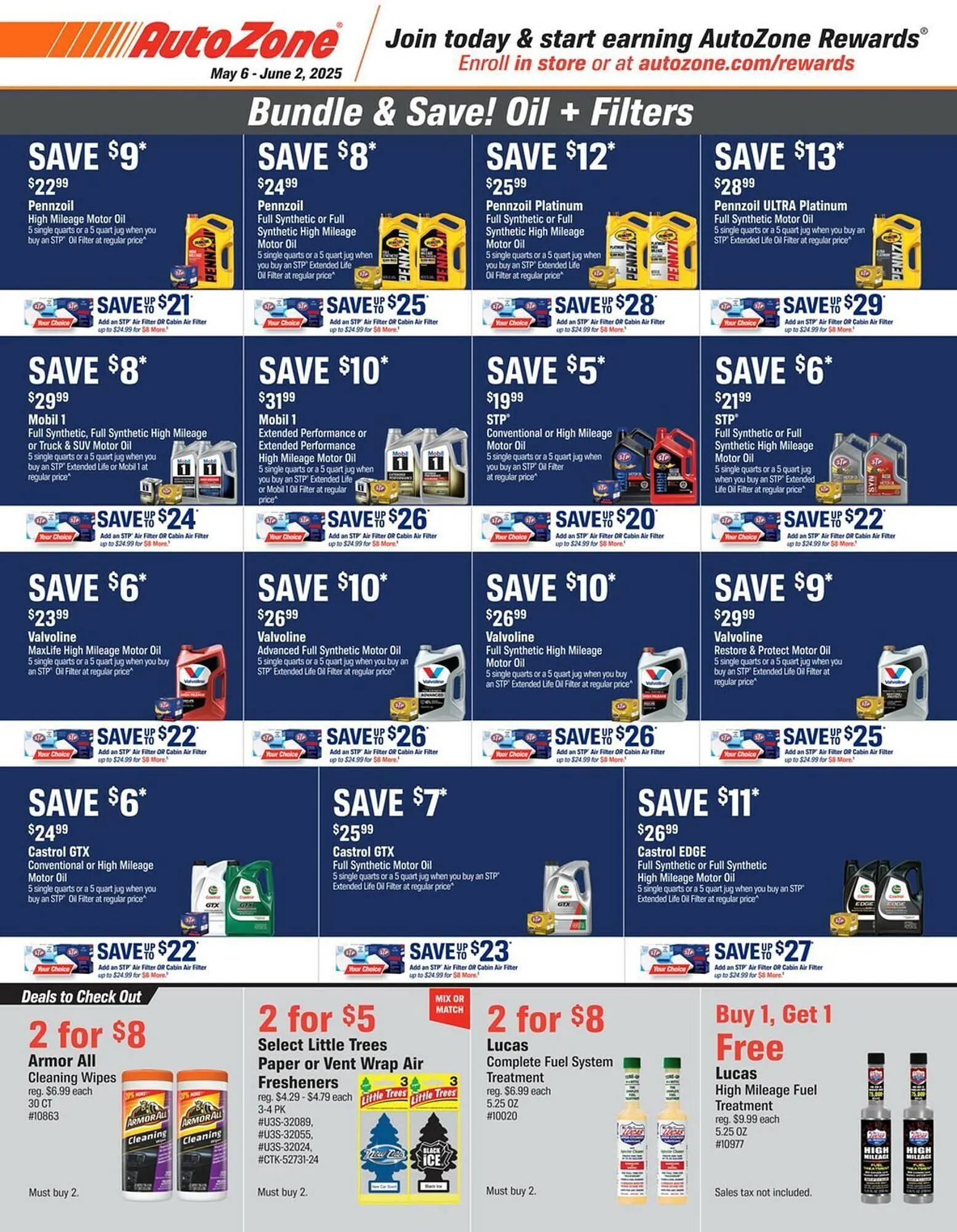 Weekly ad AutoZone Weekly Ad from May 6 to June 3 2025 - Page 2