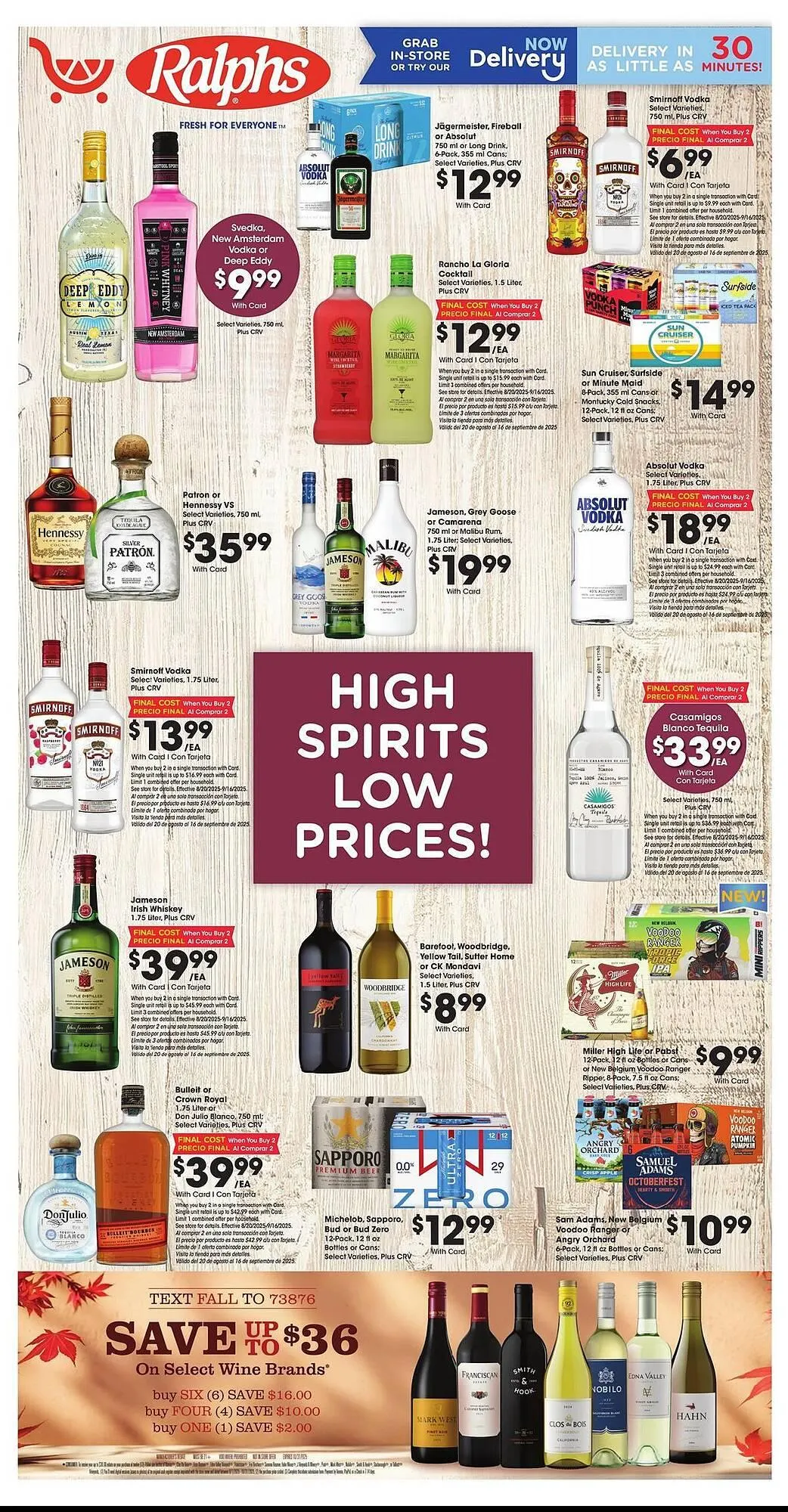 Weekly ad Ralphs weekly ad from September 3 to September 9 2025 - Page 1