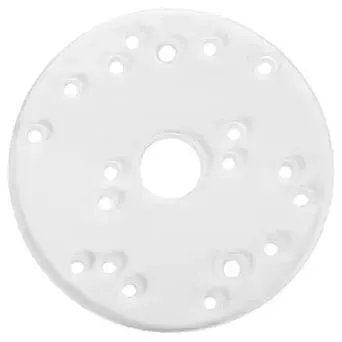 Router Base Plate Replacement, Universal Router Base Adaptor with Centering Pin Acrylic Router Base Attachment Woodworking Router Accessories Parts