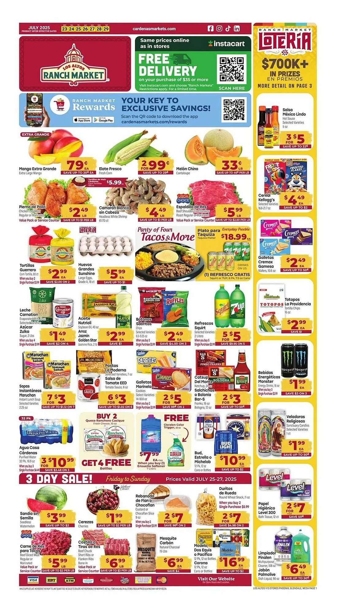 Los Altos Ranch Market Weekly Ad - 1