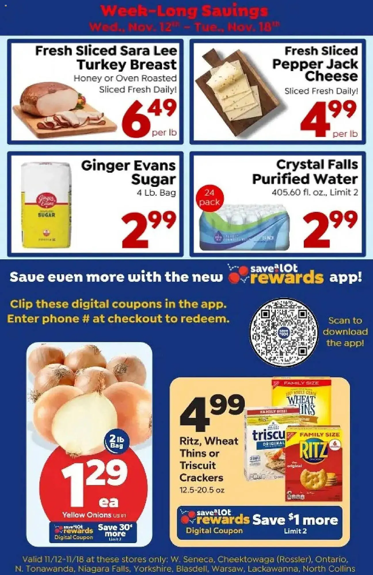 Weekly ad Save a Lot weekly ad from November 12 to November 19 2025 - Page 1
