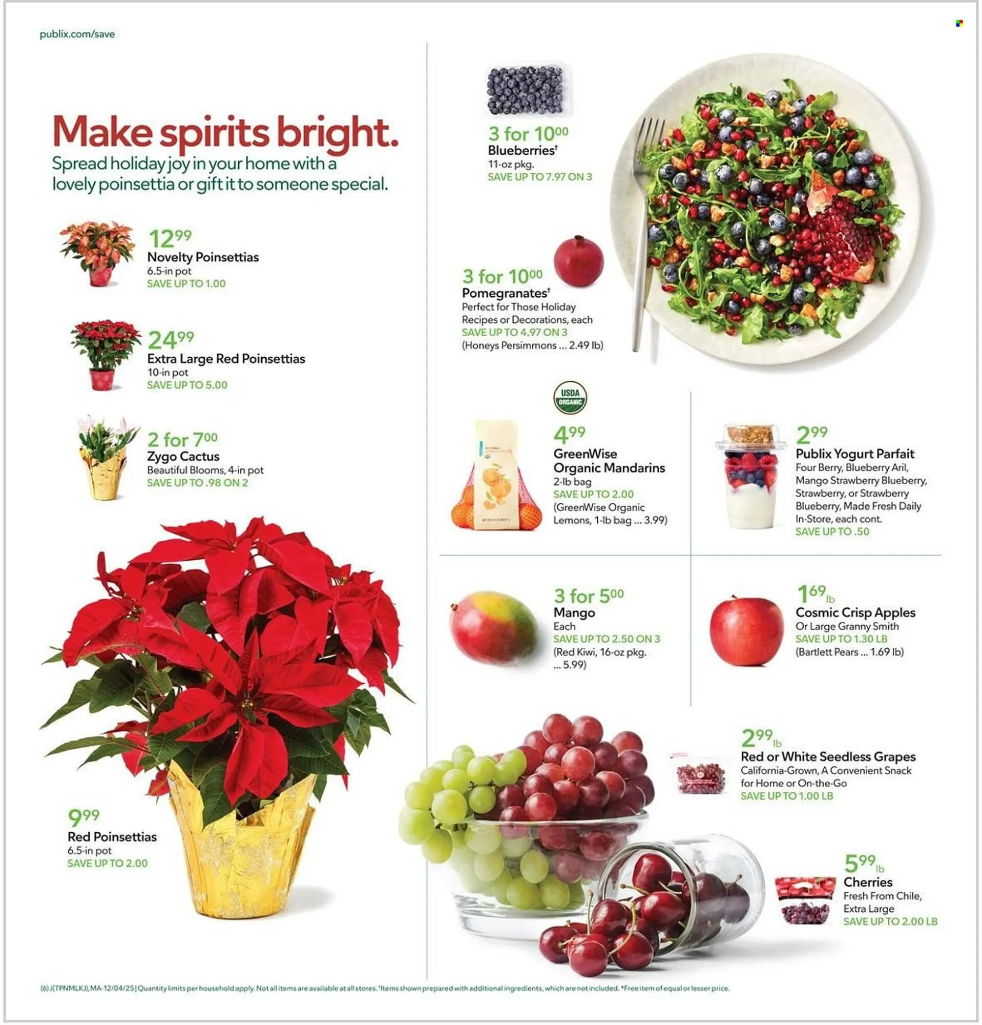 Weekly promotion Publix weekly ad spanning from December 4 to December 10 2025 - Page 6 for Catalogue 365