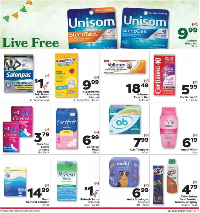 Weekly ad Weekly Ads Weis Markets from February 26 to March 26 2025 - Page 4