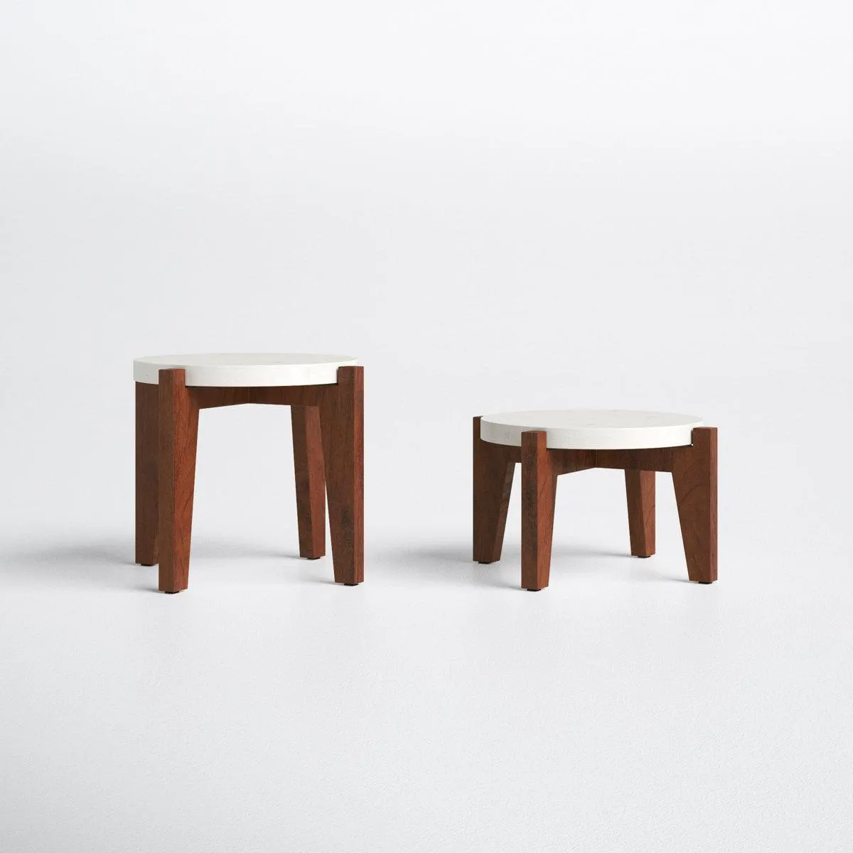 Durham Solid Wood Plant Stand - Set of 2