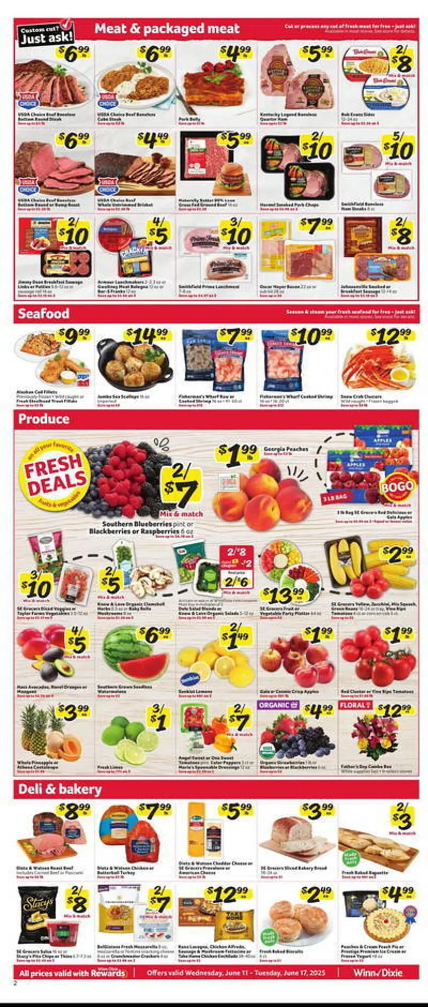 Weekly ad Winn Dixie Weekly Ad from June 11 to June 17 2025 - Page 2