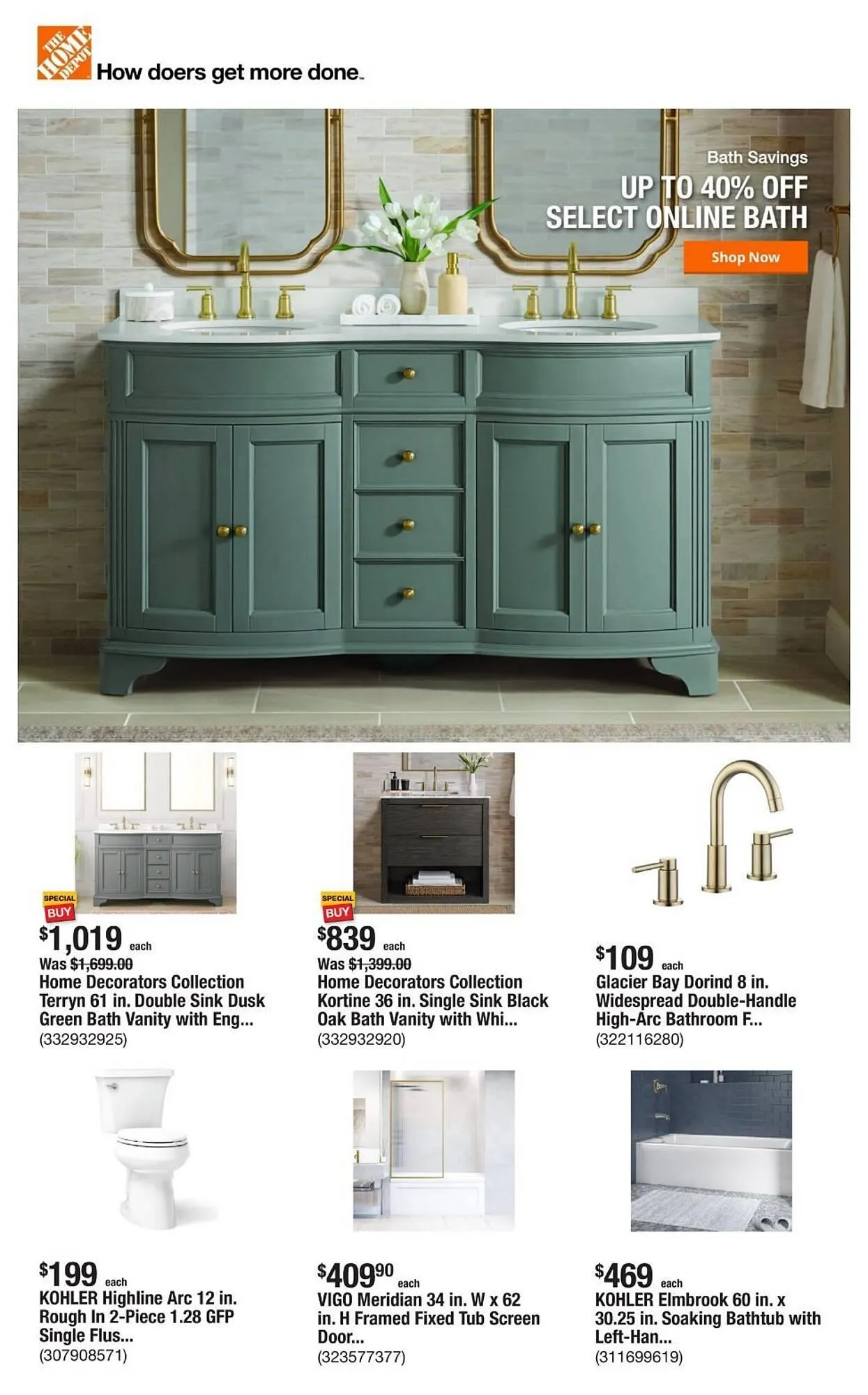 Weekly ad The Home Depot Weekly Ad from July 31 to August 7 2025 - Page 1