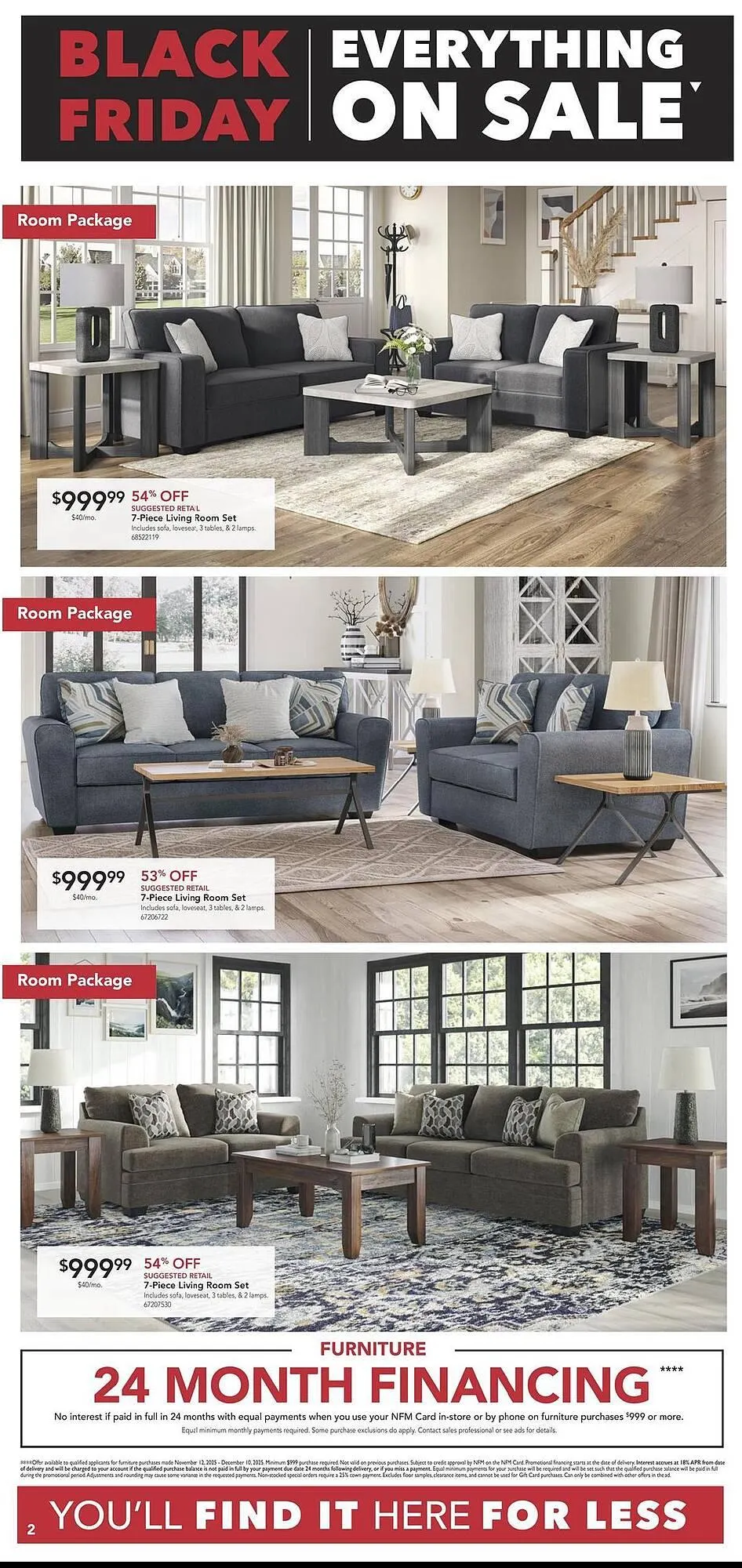 Weekly ad Nebraska Furniture Mart weekly ad from November 12 to December 2 2025 - Page 2