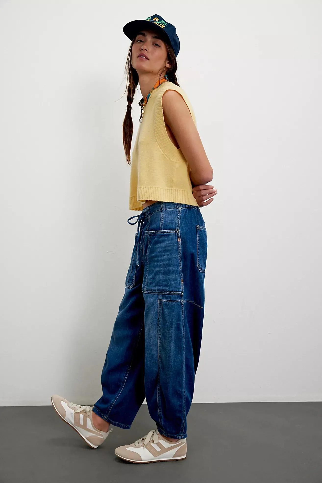 We The Free Silverton Pull-On Barrel Jeans