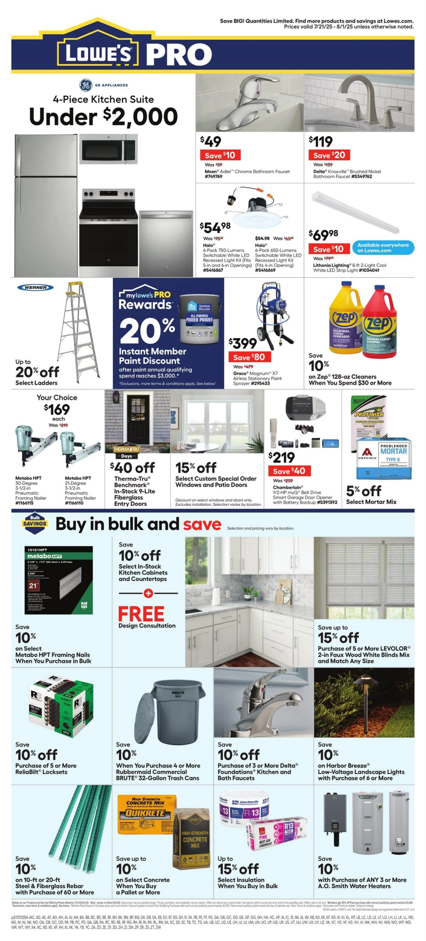 Weekly ad Lowe's from July 21 to August 1 2025 - Page 2