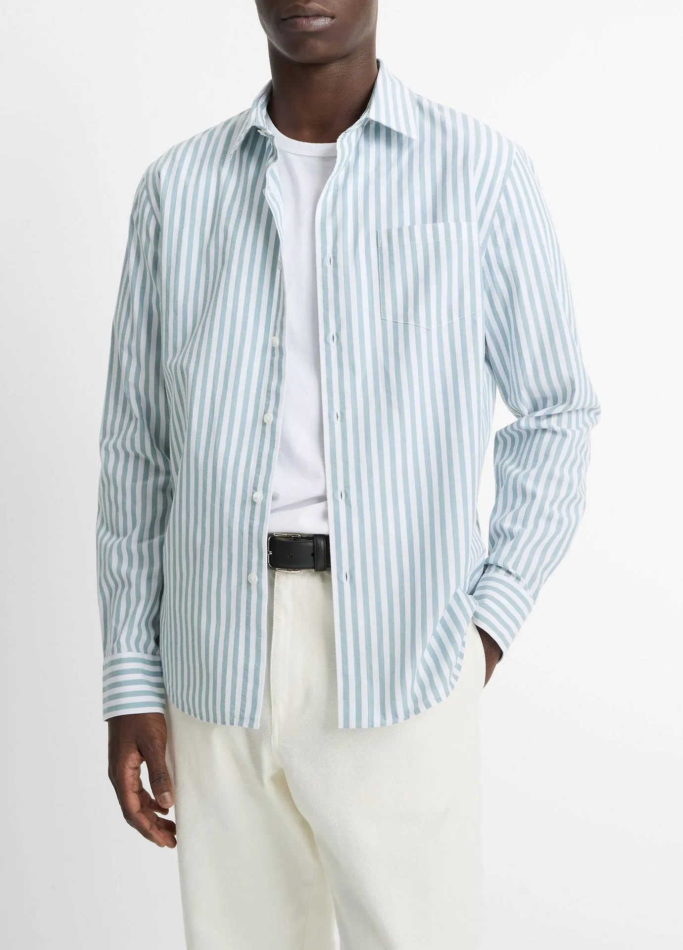 Hermosa Stripe Button-Front Shirt