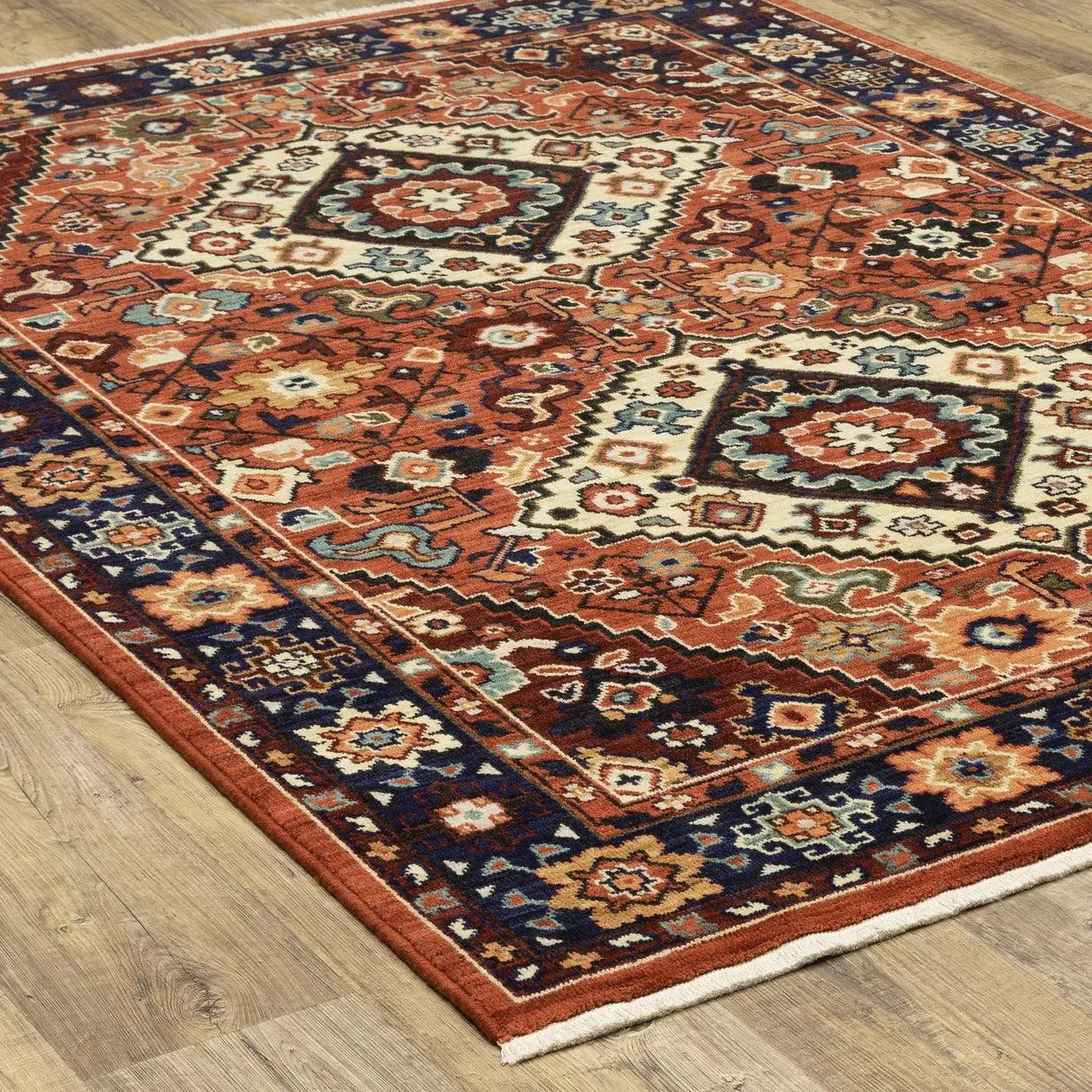 Laurenburg Kaleidoscope Wool Rug, 9'10" x 12'10"