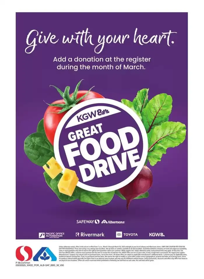 Weekly ad Albertsons - Portland - BBS from March 3 to March 30 2025 - Page 38