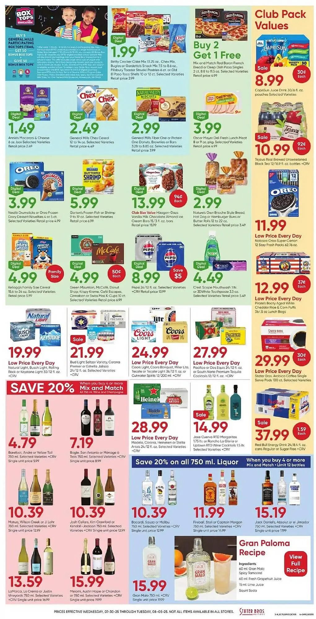 Weekly ad Stater Bros Weekly Ad from July 30 to August 5 2025 - Page 3