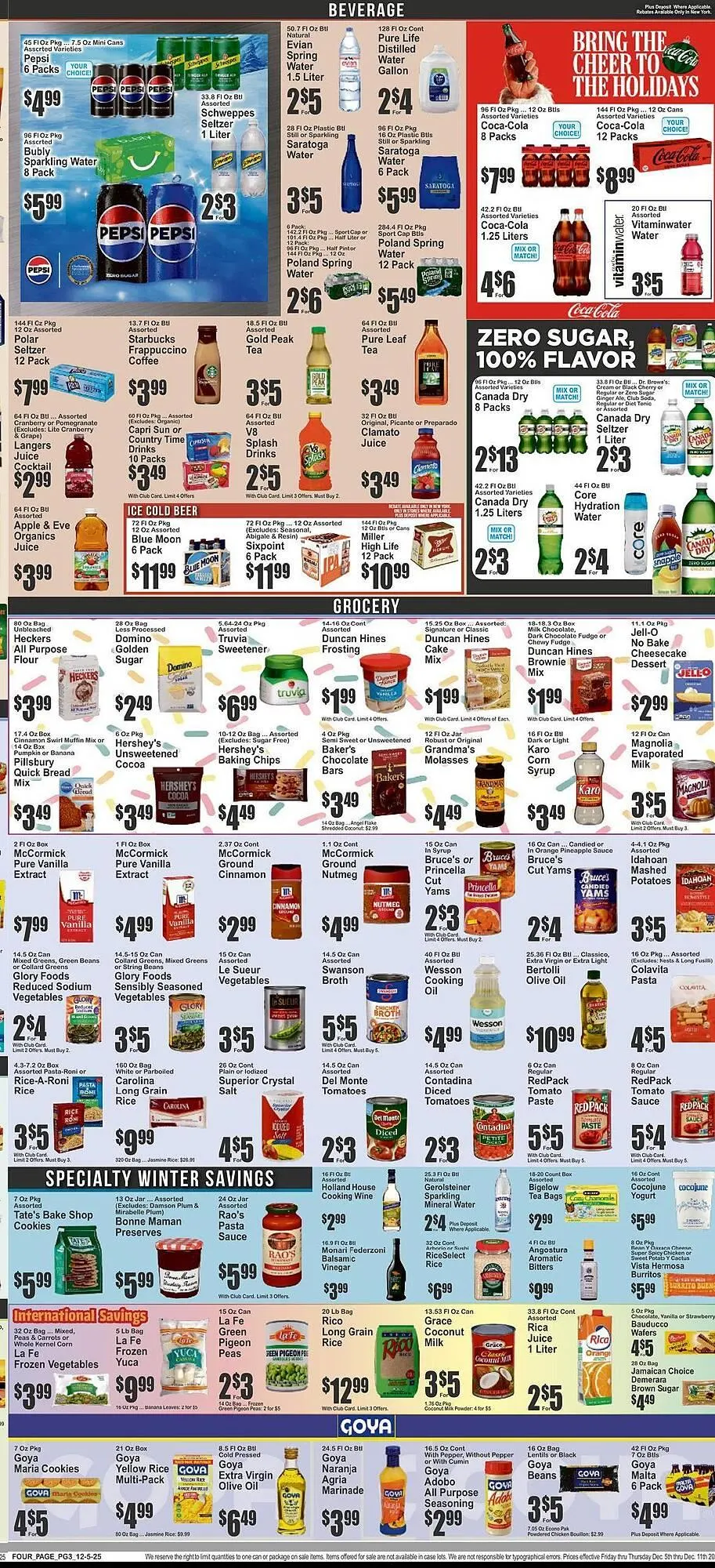 Weekly promotion Key Food circular spanning from December 12 to December 18 2025 - Page 4 for Catalogue 365