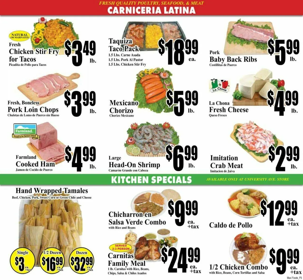 Weekly ad Maxi Foods from July 16 to July 22 2025 - Page 3