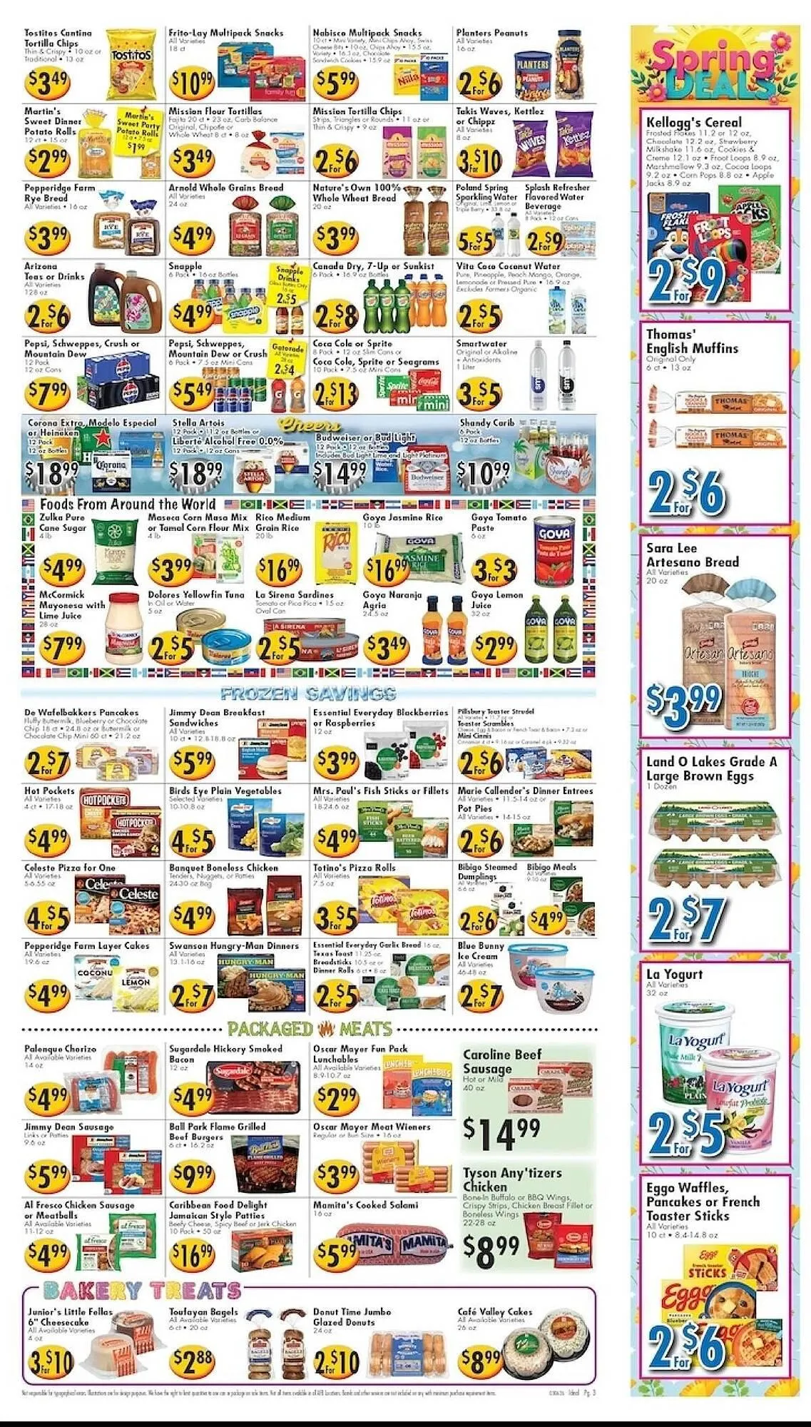 Weekly ad Ideal Food Basket circular from March 6 to March 12 2026 - Page 3