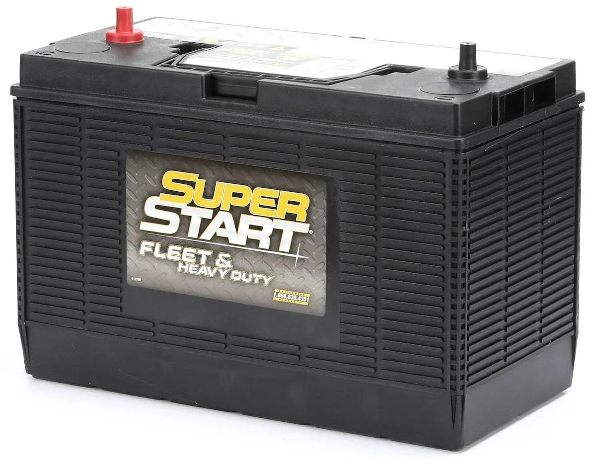 Super Start Fleet & Heavy Duty Standard Flooded Top Post Battery Group Size 31 - 31HD-T