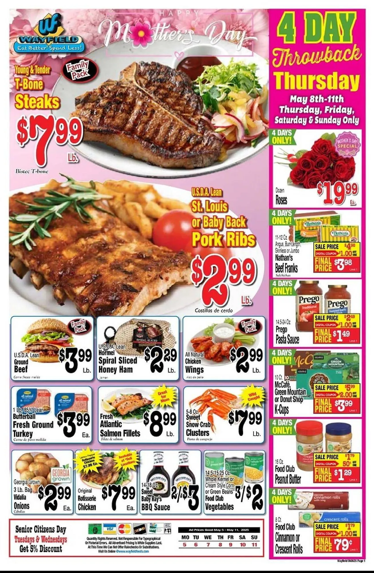 Weekly ad Wayfield Weekly Ad from May 5 to May 11 2025 - Page 1
