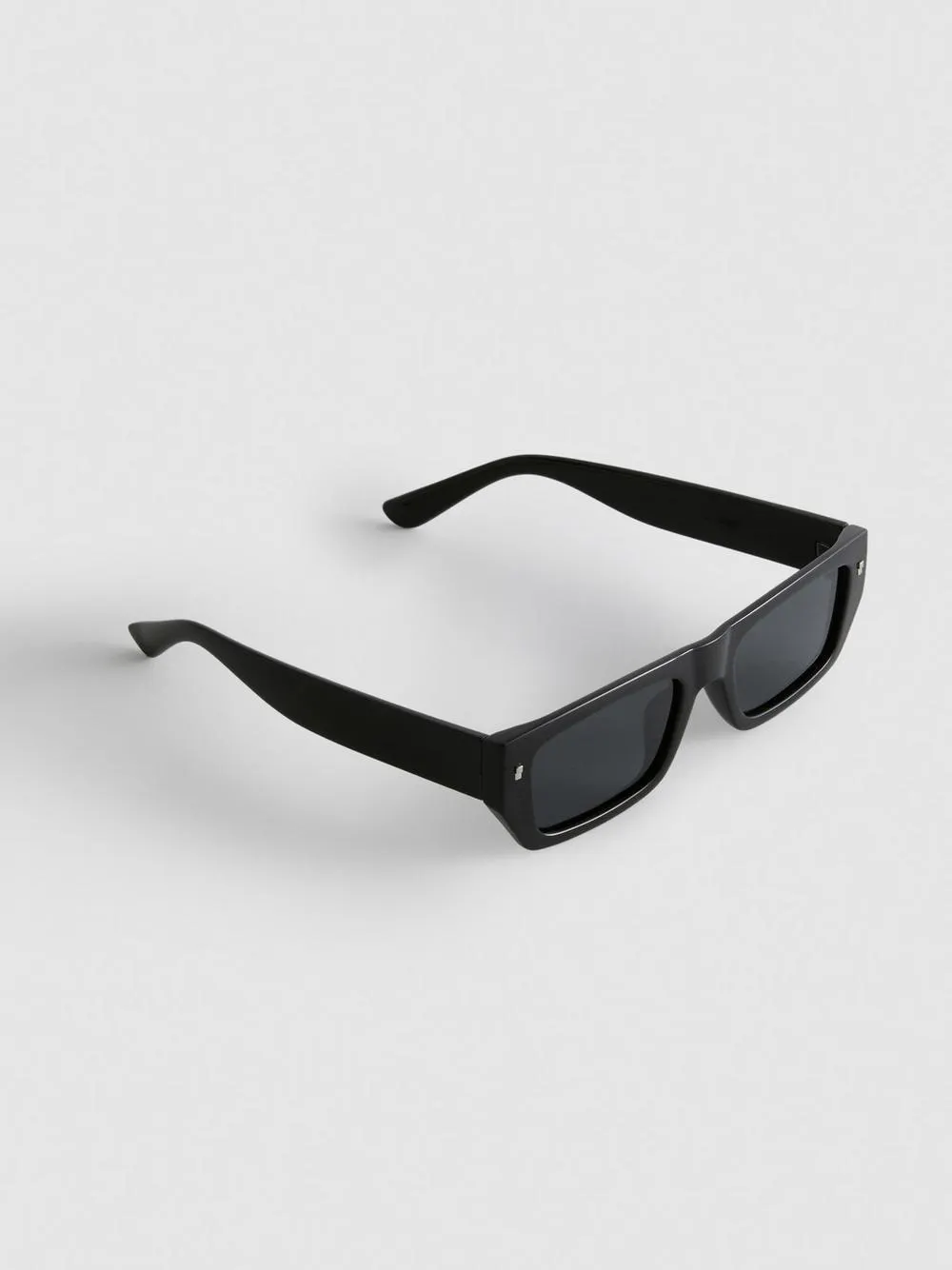 Rectangle Frame Slim Sunglasses