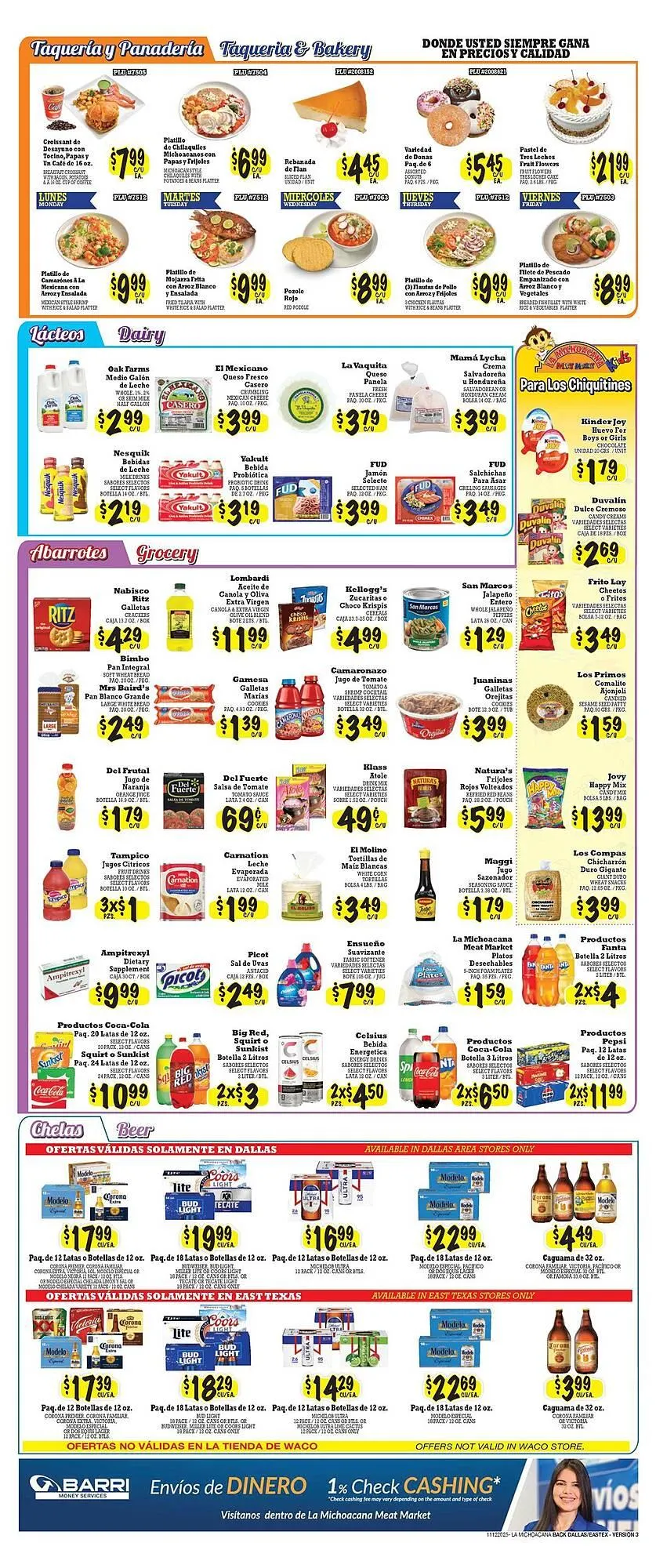 Catálogo de La Michoacana weekly ad 12 de noviembre al 25 de noviembre 2025 - Página 2