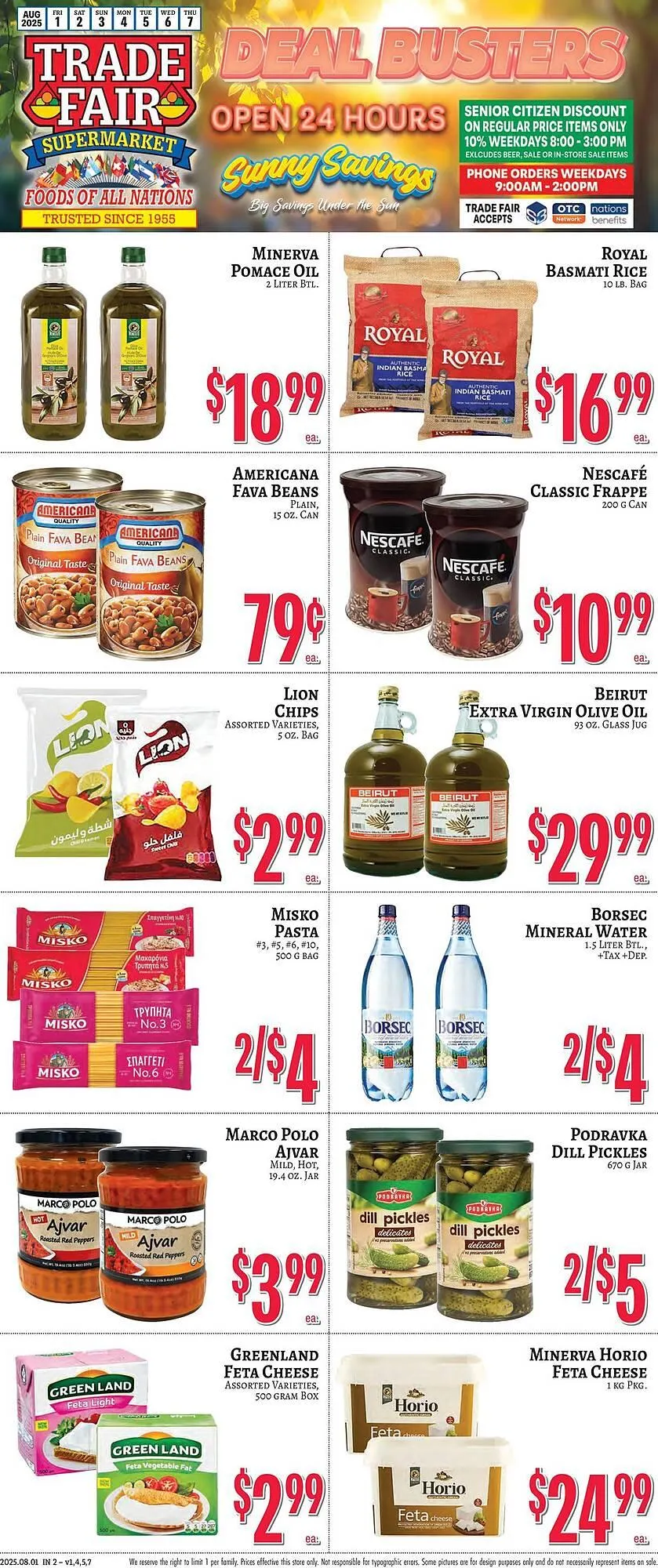 Weekly ad Trade Fair Supermarket Weekly Ad from August 1 to August 7 2025 - Page 3