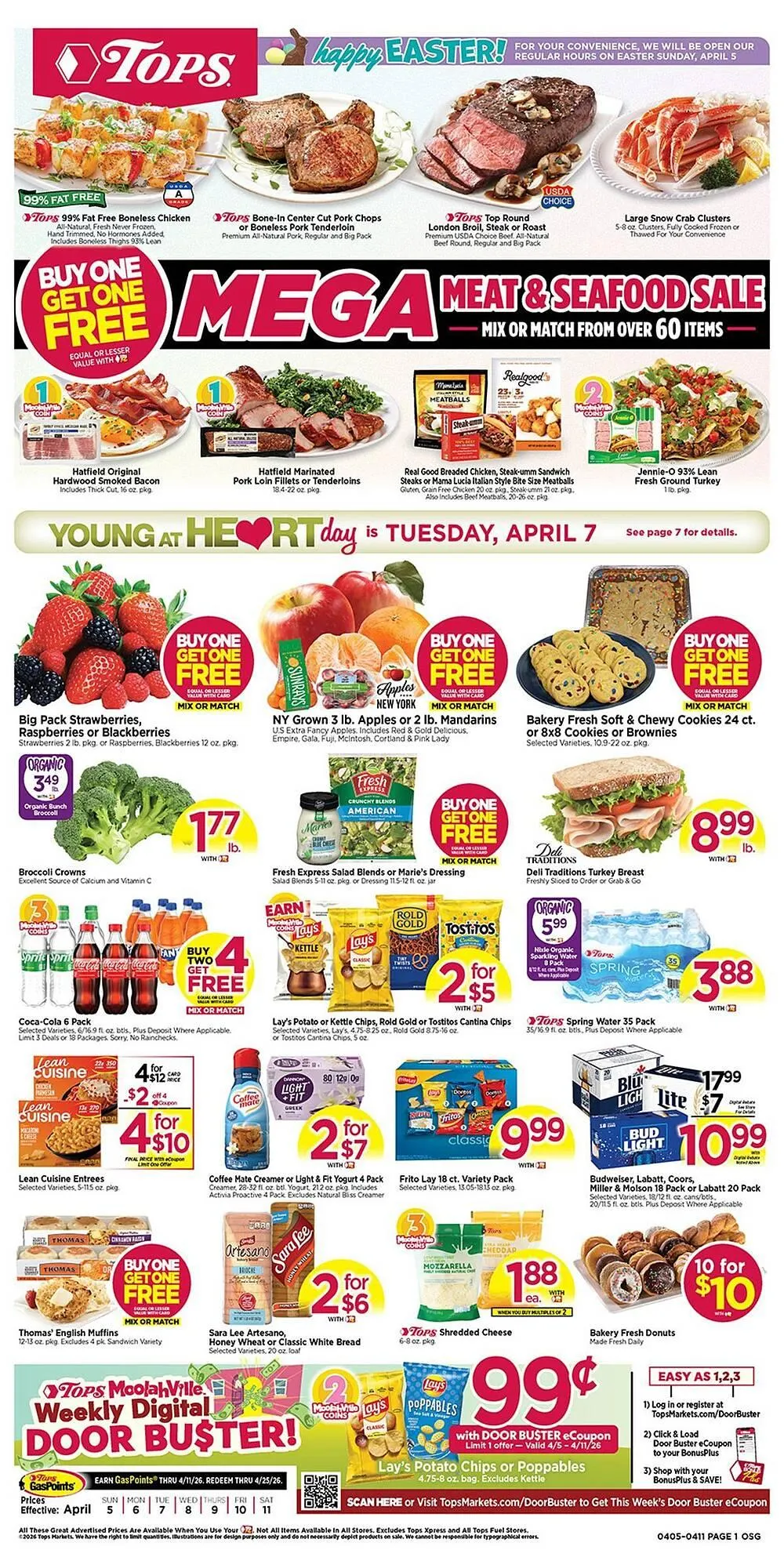 Weekly ad Tops weekly ad from April 5 to April 11 2026 - Page 1