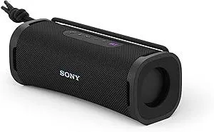 Sony ULT Field 1 Waterproof Portable Bluetooth Speaker, Enhanced Bass, 12h Battery, IP67 Rated Dustproof Shockproof Rustproof, Detachable Strap (SRSULT10B), Black