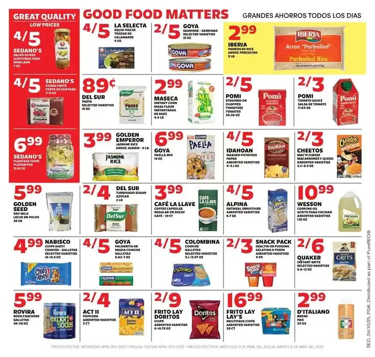 Weekly ad Sedano's weekly ad from April 9 to April 15 2025 - Page 6