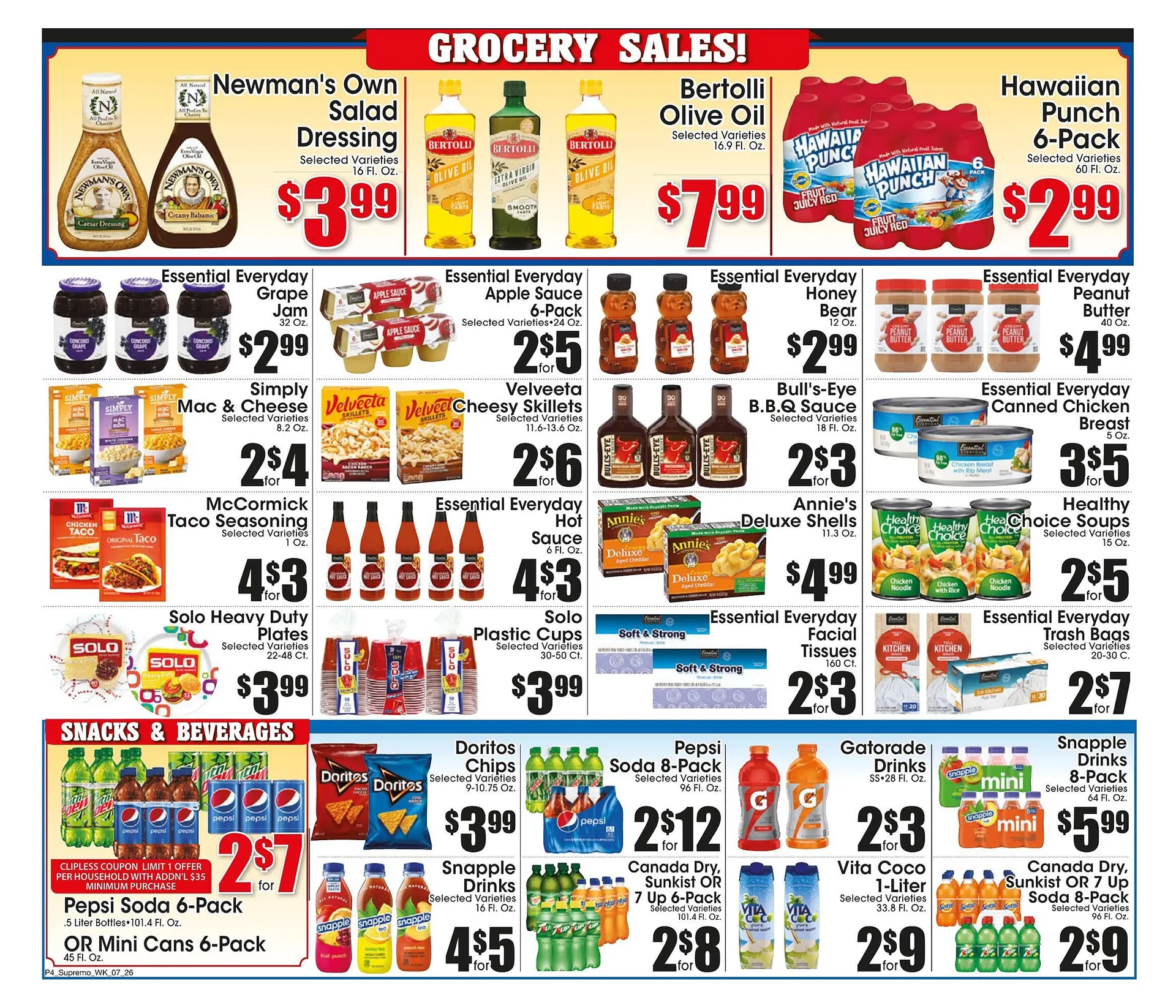 Weekly ad Supremo Foods Inc Weekly Ad from July 26 to August 1 2025 - Page 4