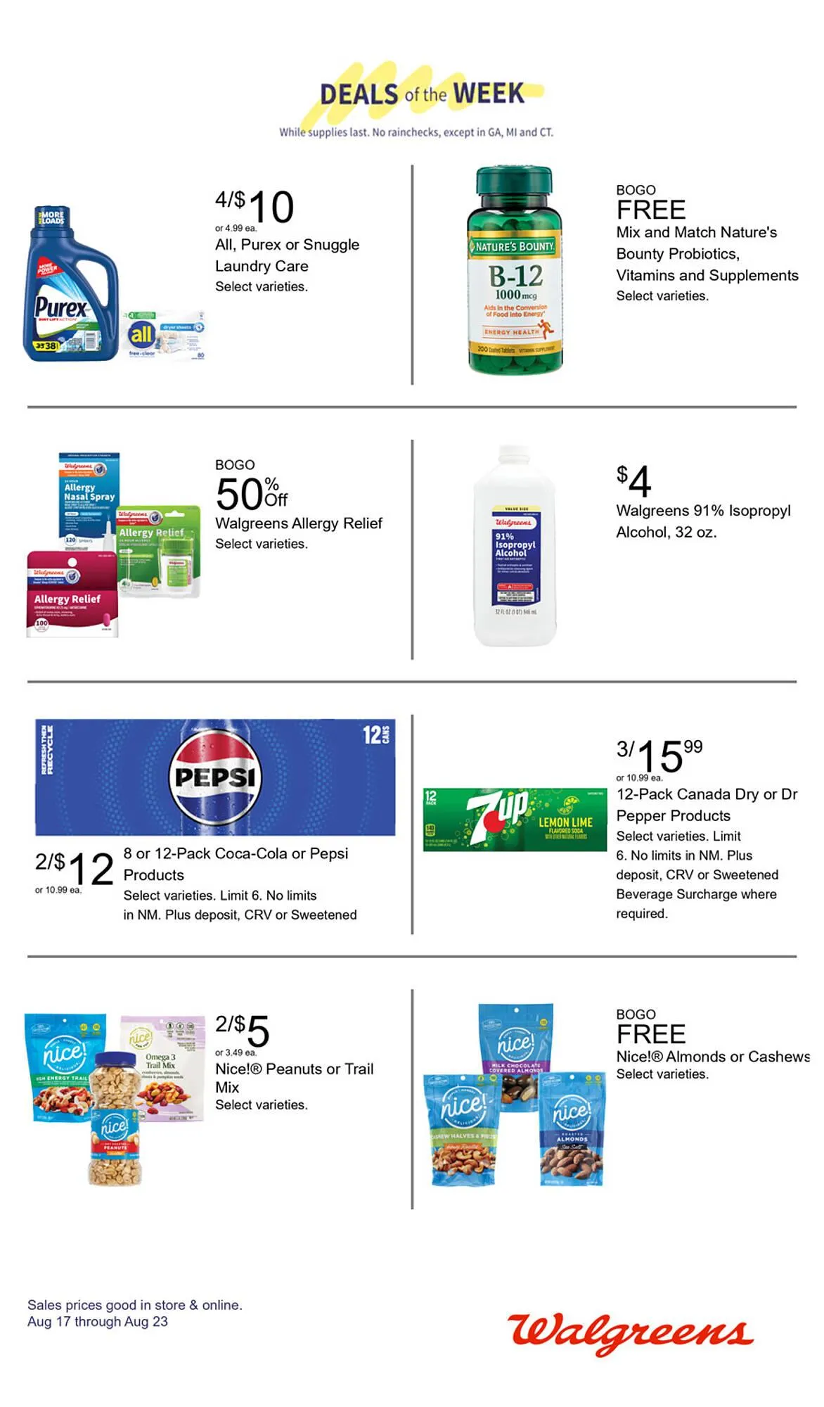 Weekly ad Walgreens Weekly Ad from August 17 to August 23 2025 - Page 2