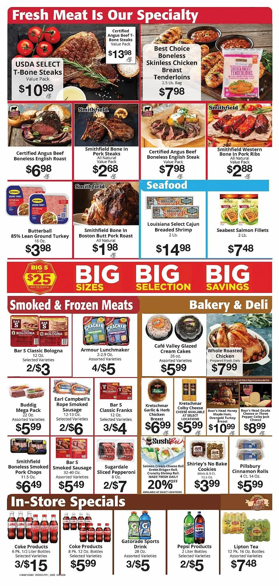 Weekly ad Hays Supermarket weekly ad from April 8 to April 14 2026 - Page 6