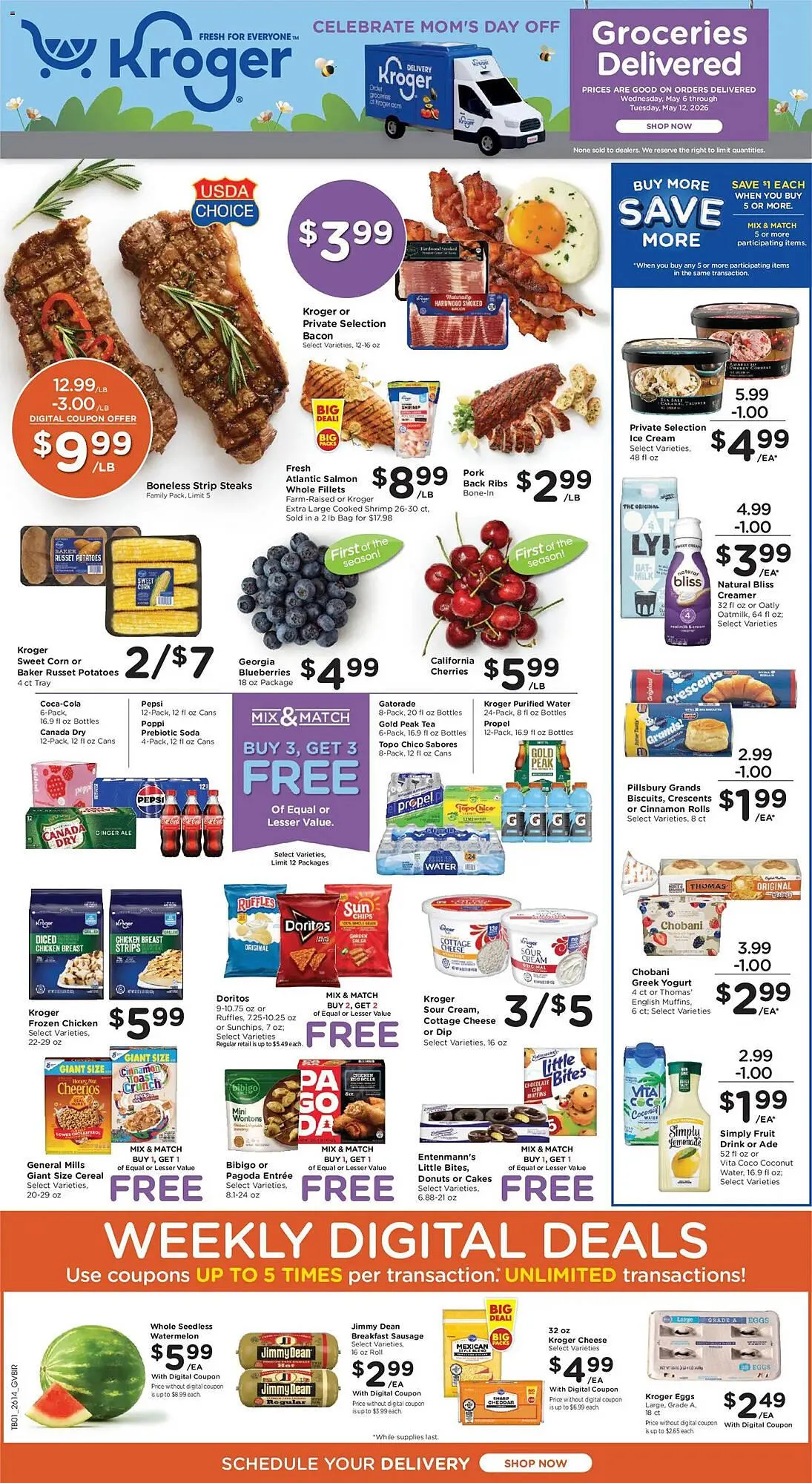 Weekly ad Kroger weekly ad from May 6 to May 13 2026 - Page 1