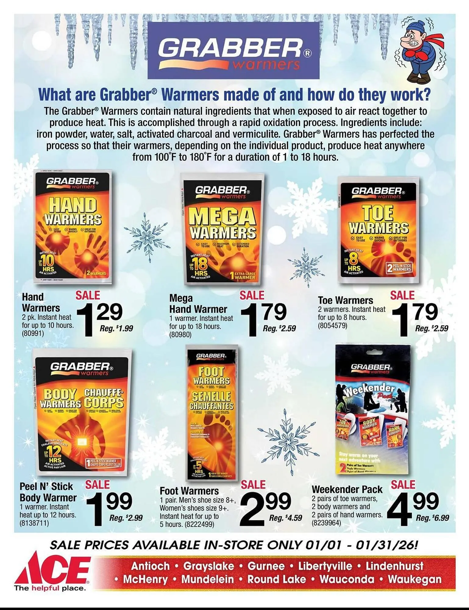 Weekly ad Ace Hardware flyer from January 1 to January 31 2026 - Page 3