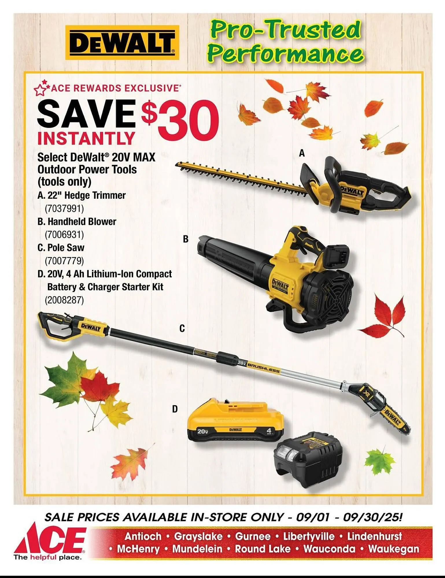 Weekly ad Ace Hardware flyer from September 1 to September 30 2025 - Page 8