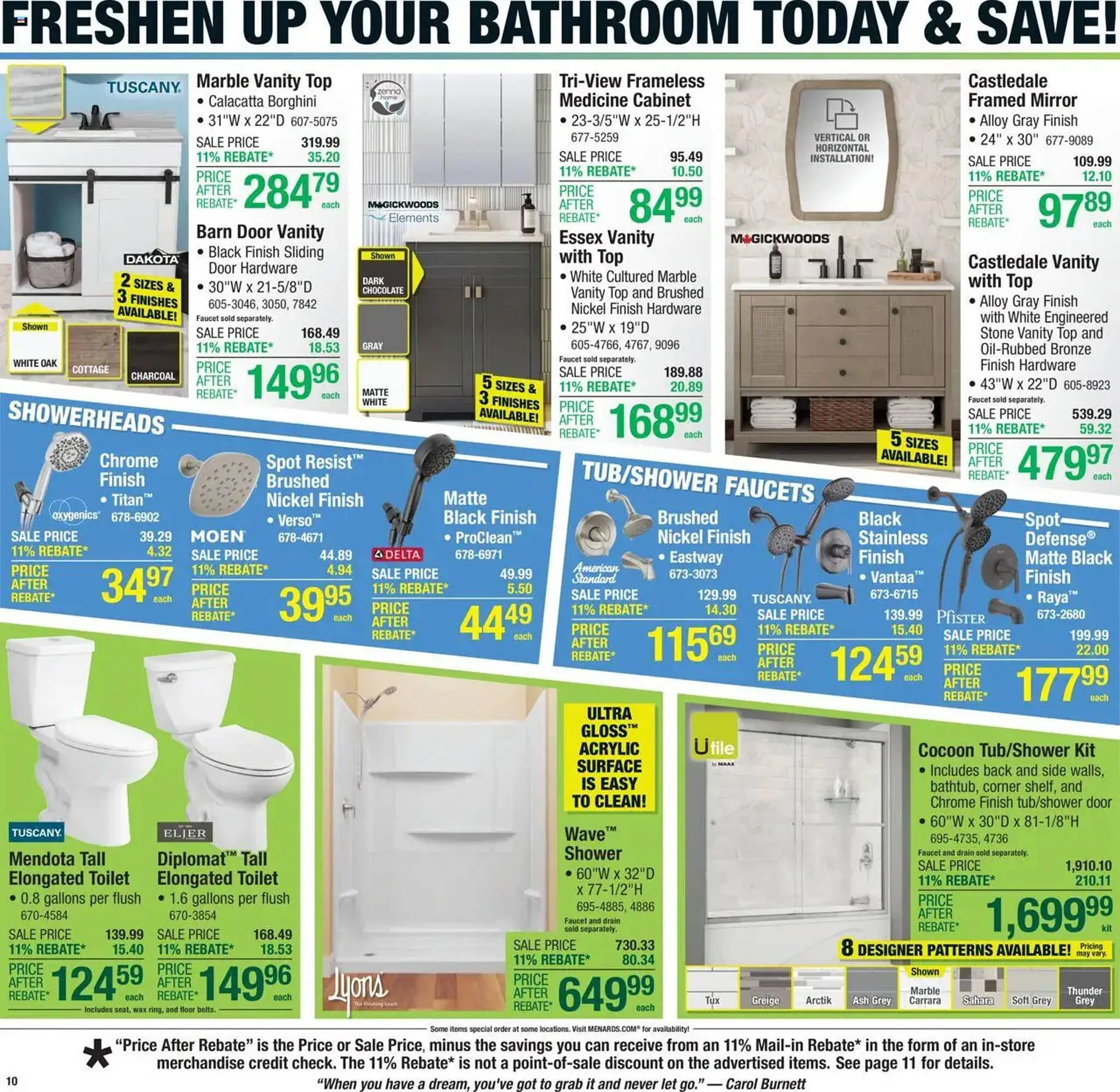 Weekly ad Menards Weekly Ad from March 12 to March 23 2025 - Page 21